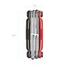 Crankbrothers Multi-Purpose Tool, Steel Bike Tool, Torx, Hex and Chain Tool, Compatible with M19, M17, M10, M5, black