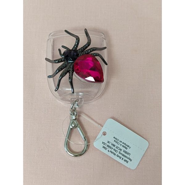 Bath & Body Works Bling Spider Halloween 2023 Pocketbac Hand Sanitizer Holder