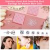 Professional Ear Piercing Gun Kit, Multi Purpose Ear Piercing Kit Nose Piercing Tools Set with 230 Pcs Stainless Steel Stud Earrings and Earrings Backs for Salon and Home Piercing