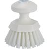 Vikan, White Brush,Scrub,Round,Stiff,5",PP/PBT, 3885