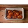 [ 250 Pack ] Compostable Eco Friendly Container Trays with Clear Lids 34oz.