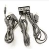 AUX Type C USB 3 Ports Panel USB Extension Cable Adapter Car Dash Flush Mount
