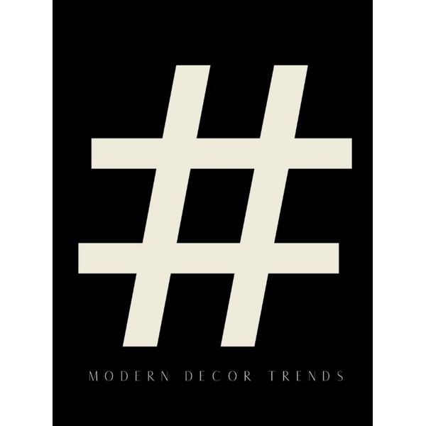 # Modern Decor Trends: Black Hardcover Decorative Book for Table