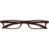 I Need You Brown Plus 2 Spherical Lesebrille Zipper Reading Glasses