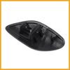 Partuto Front Bumper Headlight Washer Cap for Volvo S80-2 Pcs Black Replacement