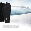 Barts Women's Fine Knitted Gloves, Grey (Dark Heather 19), Large
