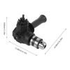 Uonlytech Impact Driver Bit Attachment Right Angle Drill Extension Electric Screwdriver Adapter Multi-Function Drill Bit Holder for Tight Spaces