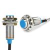 Hall Effect Sensor Proximity Switch, NPN 3-Wire Normally Open with Magnet Capacitive Sensor Proximity Sensor Switch Hall Npn Sensor Detector