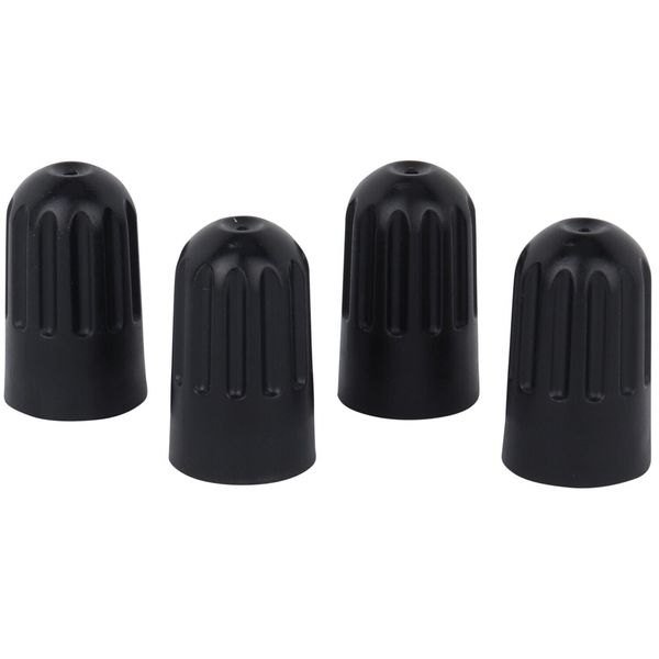 Milton® Tire Black Valve Cap - TPMS (4 / card)