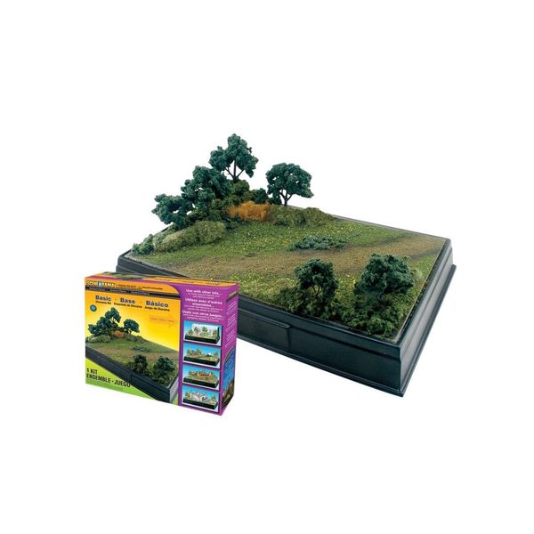 Woodland Scenics Diorama Kit Basic, Multicolor, by The Yard