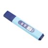 White Auto Temperature Compensation Function Tester Meter, 10 Minutes Automatically Power Off Meter, 0-9990ppm for Hydroponics Water Sources
