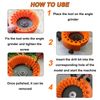 Multi Functional Drill Bit Sharpener - Fast and Accurate Angle Grinder Drill Bits Sharpener, High Performance and Practical Shovel Spade Bit Grinder Tool, Durable Angle Grinders Attachments