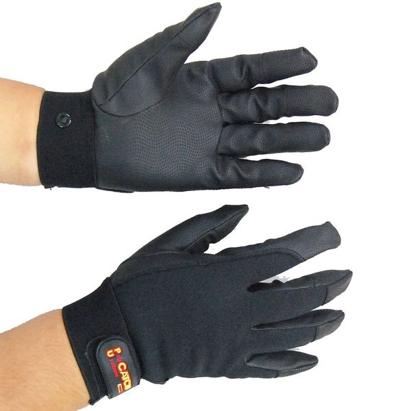 Fuji Glove Industry 3077 Work Urethane Catch LL Black/Black