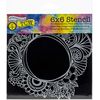 Crafter's Workshop Template 6"X6"-Ocean Window