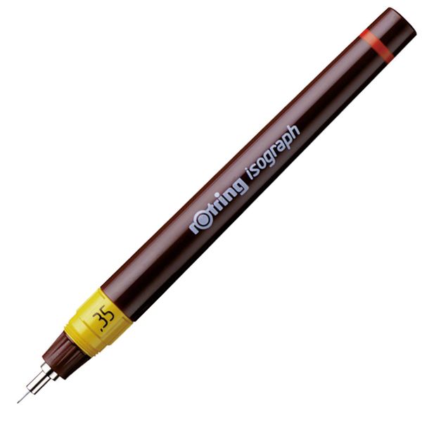 rOtring Isograph Technical Drawing Pen 0.35mm Refillable Fineliner