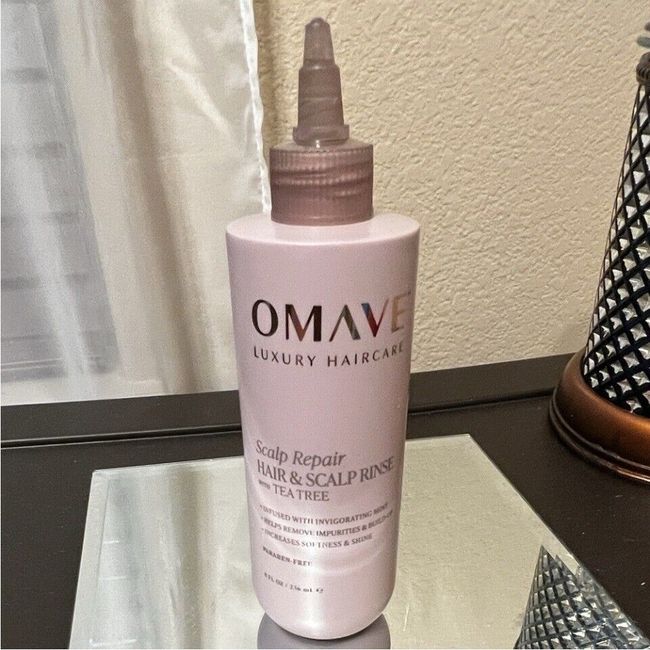 Omave Luxury Haircare Scalp Repair Hair & Scalp Rinse with Tea Tree Oil