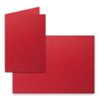 A5/C5 sets, two colourful cards with envelope and insert 10 Sets 15-Rosenrot