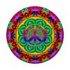 Psychedelic Peace Sign Pop Socket for Phone PopSockets Peace PopSockets Standard PopGrip