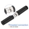 sourcing map 5Pcs 4 Pin M8 Male Aviation Connector Wire Plug A Coding 8mm Circular Sensor Connector Waterproof IP67 for Cable