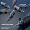 EZTAT2 Tattoo Cartridge Needles Assorted - 50Pcs #12 Mixed (3RS 5RS 7RS 9RS 11RS) Standard Round Shader Tattoo Needle Cartridges for Tattooing Rotary Tattoo Pen Machine Supply - Revolution