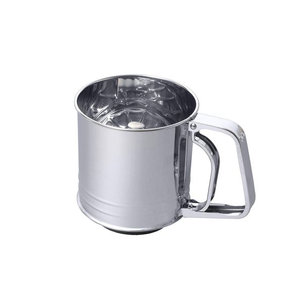 EE Sweets Stainless Steel Automatic Flour Sifter