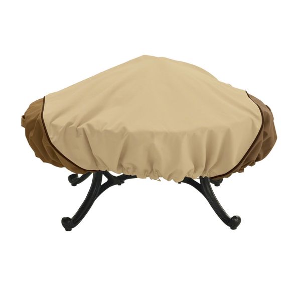 Classic Accessories Veranda Water-Resistant 44 Inch Round Fire Pit Cover