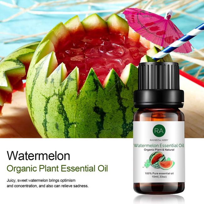 2-Pack Watermelon Essential Oil, Pure, Undiluted, Therapeutic Grade  Watermelon Oil - 2x10 mL