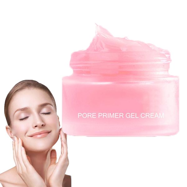 Face Primer Pore Base Gel Cream,Crema per Restringere Pori,Primer Viso Make Up Cream,Primer Opacizzante Viso,Base Face Primer Under Foundation,Primer Viso Illuminante Controlla L'Olio