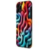 iPhone 11 Pro Max Colorful Illusion Smartphone Case Geometric Wavy Abstract Smartphone Case