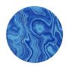 Blue Agate Quartz Gemstone Crystal Pattern No. 1 PopSockets Swappable PopGrip