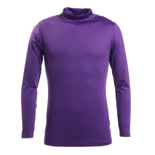 Performance Gear 741PG9ES4522 Men's Soccer Wear, Stretch High Neck Long Sleeve Shirt, PUL Inner Undershirt