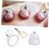 COLLBATH 2pcs Negative Pressure Massage Cups for Cupping Therapy Back Improved Circulation Convenient and Practical Massage Tool