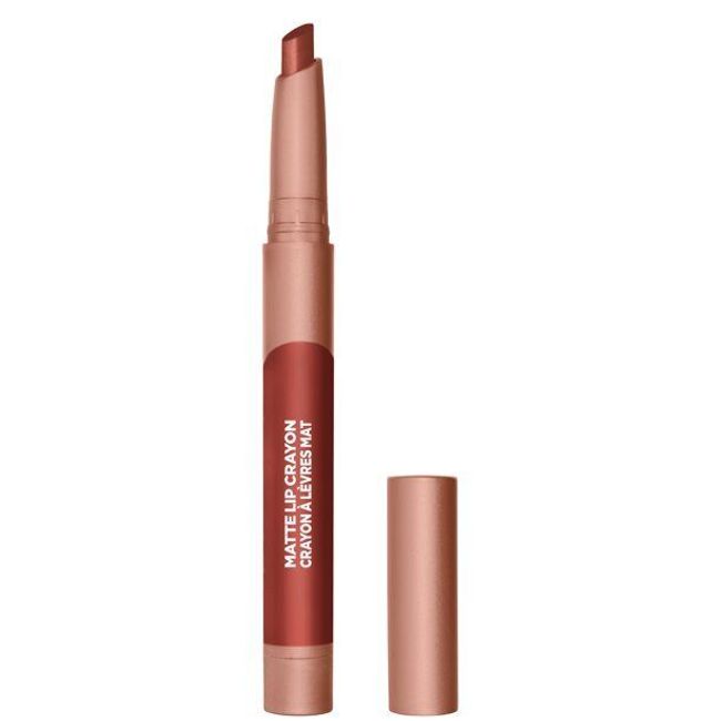 L'Oreal Paris Infallible Matte Lip Crayon Lasting Wear, 509 Flirty Toffee