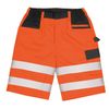 Result Core Result Core Cargo Safety Hi Visibility Work Shorts Yellow or Orange - yellow