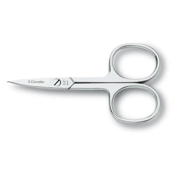 3 Claveles 12075 Scissors Nail File Straight 3.5 "
