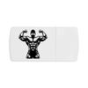 'Bodybuilder Posing' Pill Box with Tablet Splitter (PI00029234)