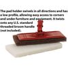 3M Doodlebug Pad Holder 6472, Bulk, 10/Case