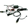 Micro C/USB Type C Direct to Battery Hard Wire Motorcycle Charging Cable Lead
