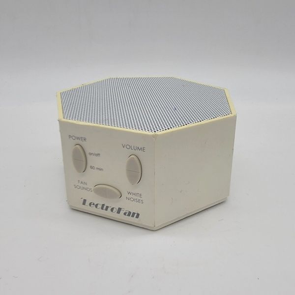 LectroFan High Fidelity White Noise Machine ASM1007-WR White -FOR PARTS