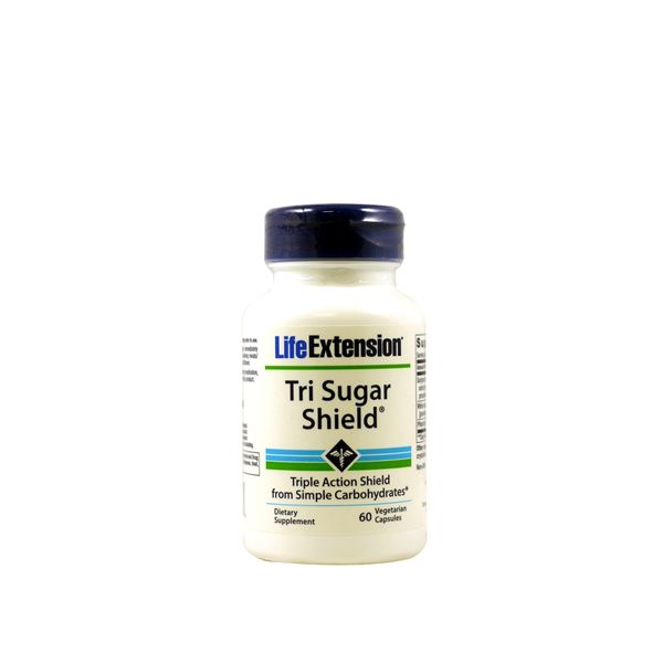 Tri Sugar Shield, 60 Vcaps (Pack of 2)