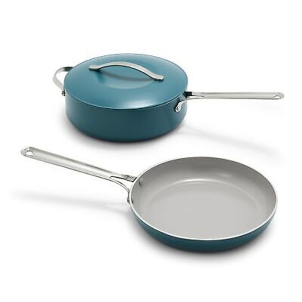 Nova 10” Frying Pan Skillet and 4.37QT Sauté Pan with Lid, Oprah’s Favorite T...