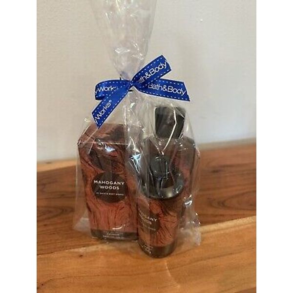 Bath & Body Works: Men’s Mahogany Woods Cologne, Body Spray, & Shower Gel