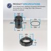 DE2400PAK2CS Filter Plumbing Kit Replace for Hayward Swim Clear Cartridge Filter