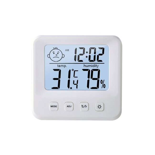 2pcs Lcd Digital Thermometer For Freezer Temperature Degree