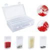 DFsucces 64 Pcs Bead Case Bead Case Diamond Art Tool Refill Container Subdivision Case Bead Storage