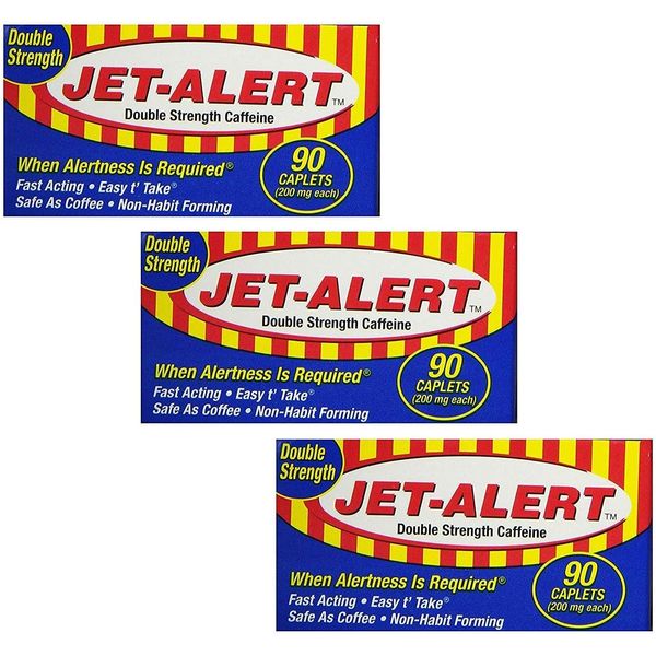 Jet-Alert Double Strength, 90 caplets (3)