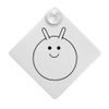 'Space Hopper' Suction Cup Car Window Sign (CG00030389)