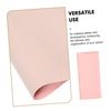 SMASOLO Makeup Mat Vanity Pad for Dressing Table Spill Grease Barrier Desktop Protector Pink Soft Comfortable for Makeup Workstations