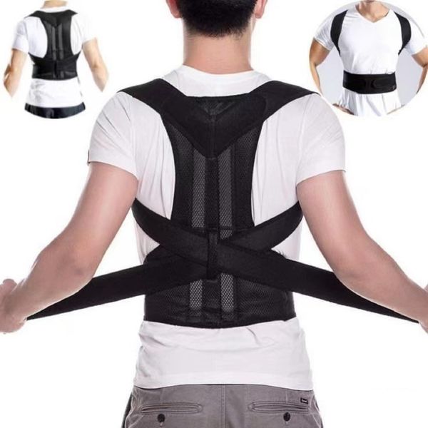 Haltungskorrektur Rücken Damen und Herren, Rücken Geradehalter, Back Posture Corrector, Lendenwirbelstütze Verstellbarer Rückenposenkorrektor, Schaffen Sie eine Aufrechte und Selbstbewusste Haltung