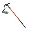 Red Telescopic Anti-Shock Hiking Walking Pole Stick New